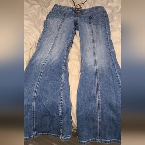 Idyllwind Flare Blue Denim Jeans